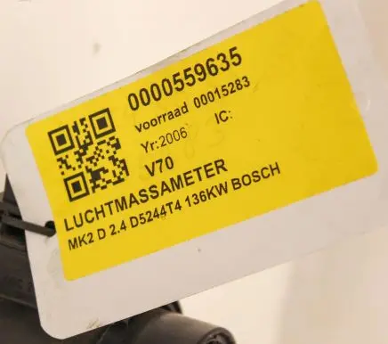 Mass air flow meter