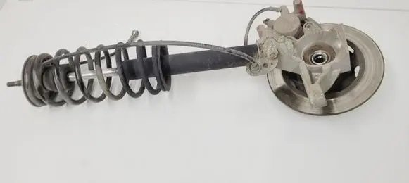 Front wheel hub spindle knuckle