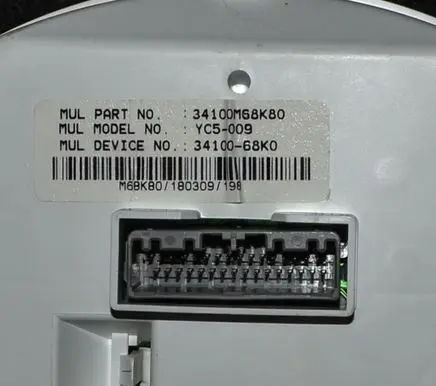 Suzuki Alto Speedometer (instrument cluster) 3410068K0YC5009