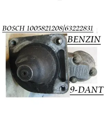 Fiat Multipla Starter motor 1005821208 63222831