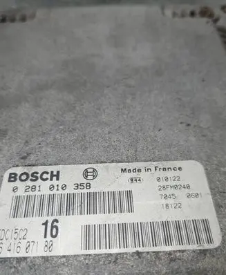 Citroen Xsara Picasso Engine control unit/module 0281010358