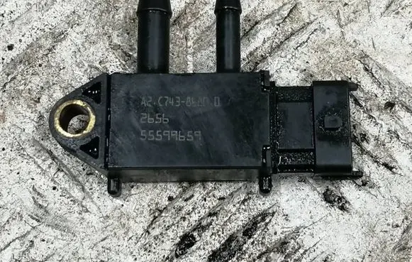Opel Corsa E Exhaust gas pressure sensor 55599659 A2C74386800 EB5B