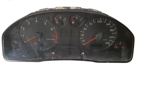 Audi A6 S6 C5 4B Speedometer (instrument cluster) 4B0919860F 8L0919272A