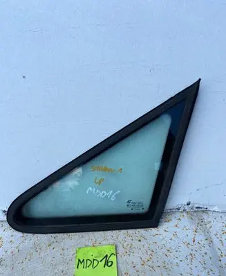 Volkswagen Sharan Front door window glass four-door 43R001100