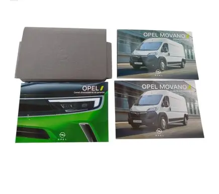 Opel Movano C Owners service history hand book 