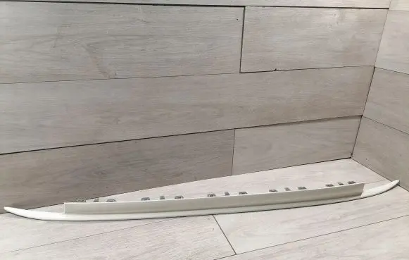 Fiat 500 Rear bumper trim bar molding 735642349