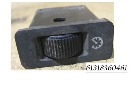 Panel lighting control switch