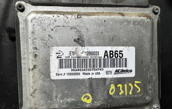 Opel Zafira C Engine control unit/module 12669323 12668866 86AB65K25079KPN5