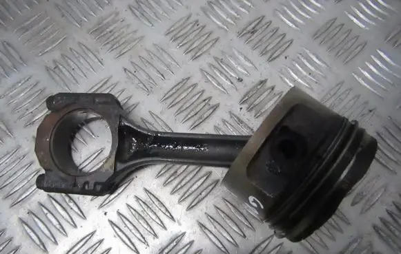 Piston with connecting rod