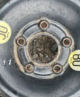 BMW 5 E60 E61 R17 spare wheel 