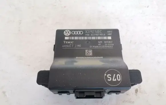 Volkswagen PASSAT B6 Gateway control module 3C0907530C