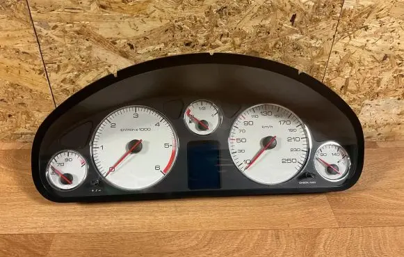 Peugeot 407 Speedometer (instrument cluster) 9658138580 119649022186 A2C53119649
