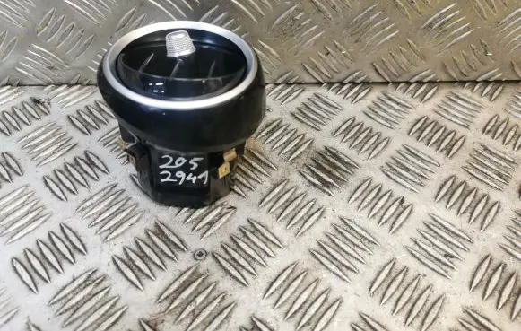 Dashboard air vent grill cover trim