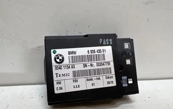 BMW 3 E90 E91 Seat control module 6926435 002847799 00401154A3