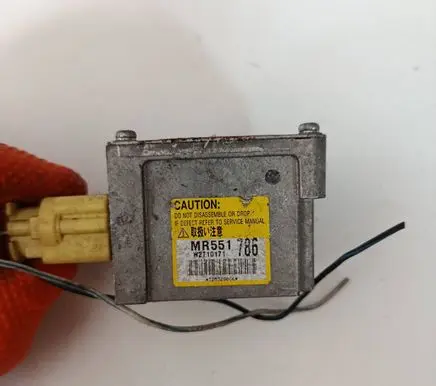 Airbag deployment crash/impact sensor
