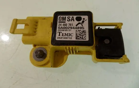 Opel Zafira B Airbag deployment crash/impact sensor 24460761 SA002944895 343149712