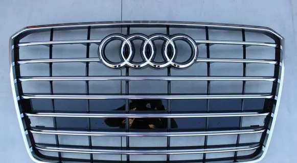 Audi A8 S8 D4 4H Front bumper upper radiator grill 4H0853651AA