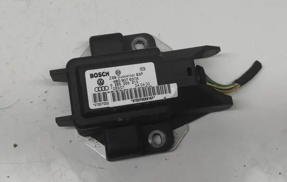 Audi A6 S6 C5 4B ESP acceleration yaw rate sensor 4B0907637A 07207002916Y 0265005213