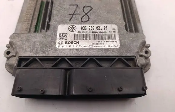 Volkswagen PASSAT B6 Engine control unit/module 03G906021PF 03G906021AB 0281014075