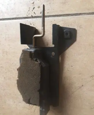 BMW 3 E30 Front door lock (next to the handle) 17F63
