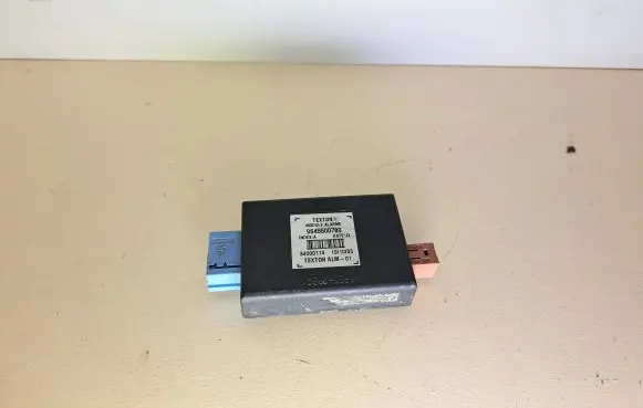 Peugeot 307 Alarm control unit/module 9645500780 34000114