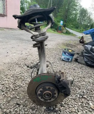 Audi A4 S4 B8 8K Front shock absorber with coil spring 8K0413031AF