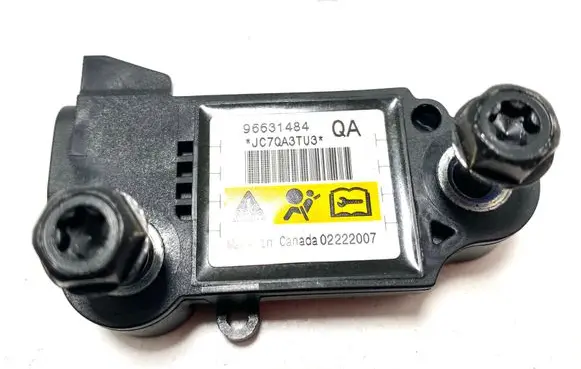 Opel Antara Airbag deployment crash/impact sensor 96631484 JC7QA3TU3 02222007