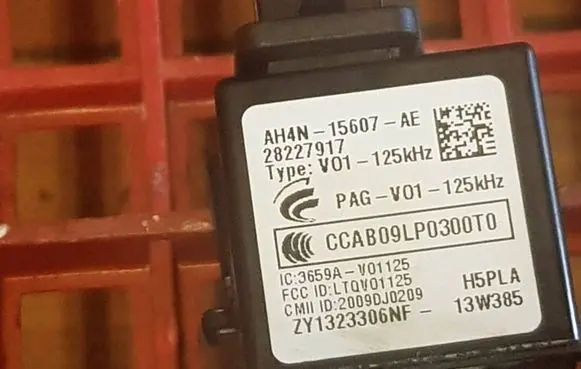 Volvo XC60 Engine control unit/module AH4N15607AE 28227917 3659AV01125