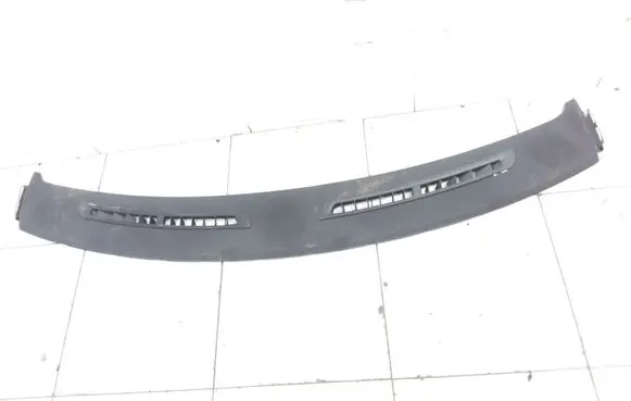 Dashboard air vent grill cover trim