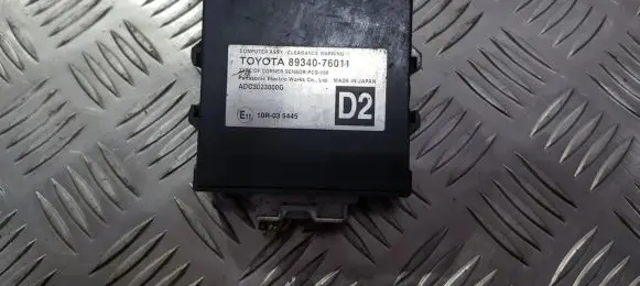 Lexus CT 200H Parking PDC control unit/module 8934076011 89340-76011