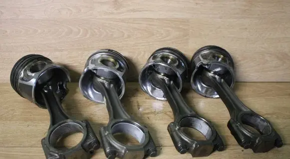 Volkswagen PASSAT B6 Piston with connecting rod 