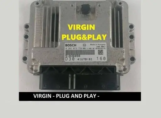 Citroen Jumper Engine control unit/module 51836090 0281015734 41U7B101
