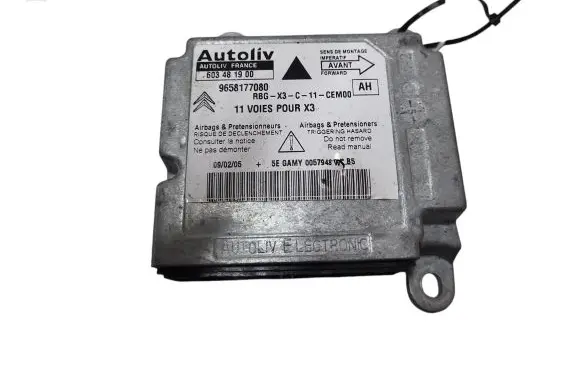 Citroen C5 Airbag control unit/module 9658177080 603481900