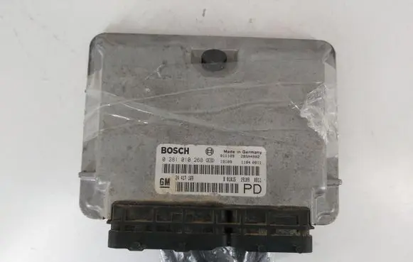 Opel Zafira A Engine control unit/module ECU 0281010268 24417169