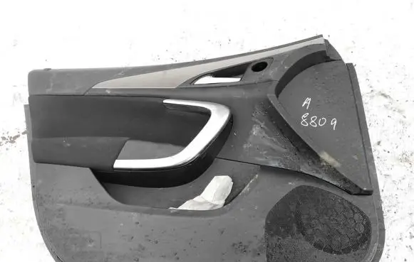 Front door card panel trim