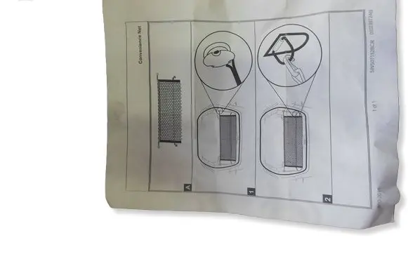 Dodge Journey Trunk/boot cargo luggage net 5023972AB