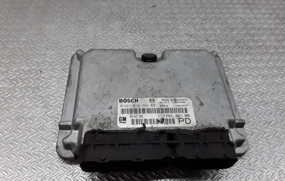 Opel Zafira A Engine control unit/module 0281010268 24417169