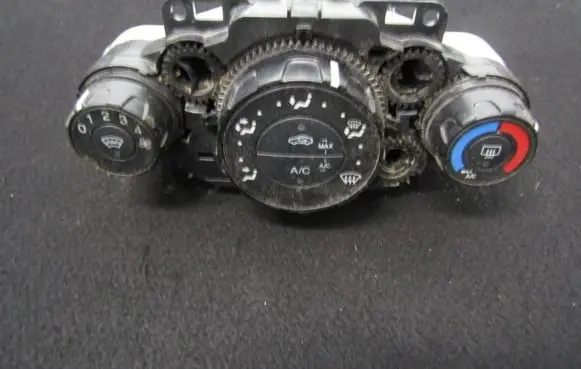 Ford Fiesta Climate control unit 6a6119980bg 6a61-19980-bg