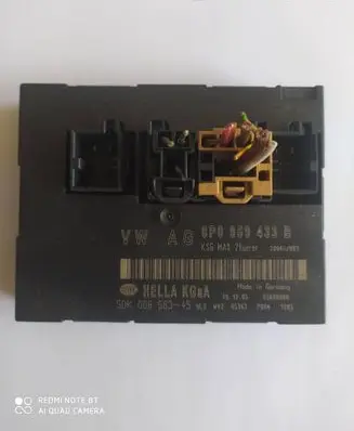 Audi A3 S3 8P Comfort/convenience module 8P0959433B 05600600 00858345
