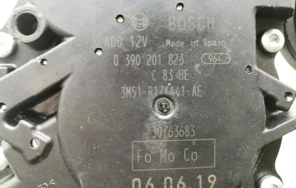 Ford S-MAX Rear window wiper motor 3M51R17K441AE