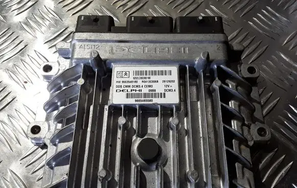Peugeot 407 Engine control unit/module 9665465580 9663548180