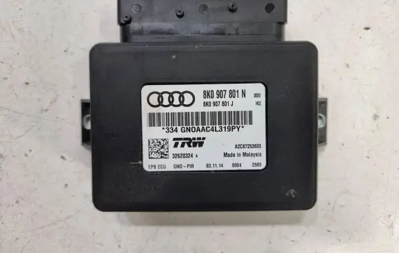 Audi A4 S4 B8 8K Hand brake control module 8K0907801N 8K0907801J 32620324A