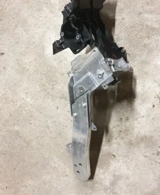 Mercedes-Benz E W213 Radiator support slam panel bracket A2536210600