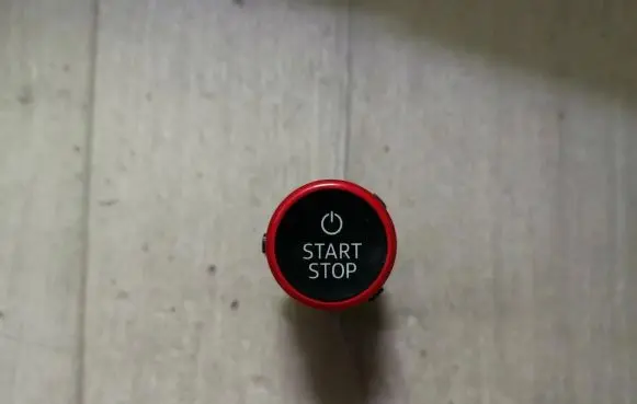 Engine start stop button switch