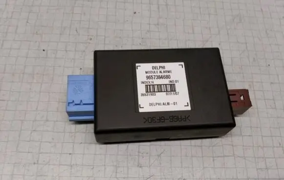 Peugeot 407 Alarm control unit/module 9657384680