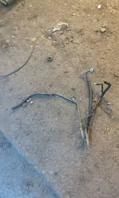 Toyota Land Cruiser (J120) Power steering hose/pipe/line