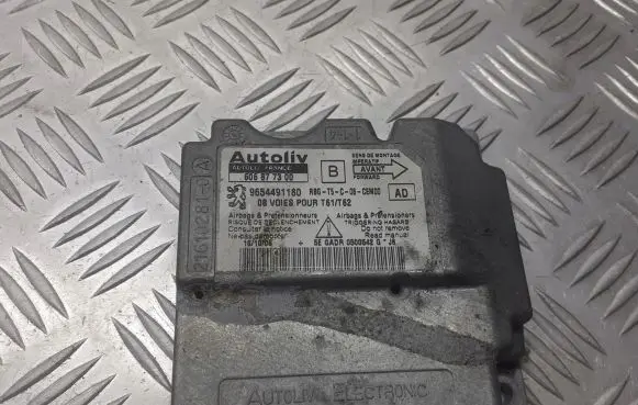 Peugeot 307 Airbag control unit/module 9654491180