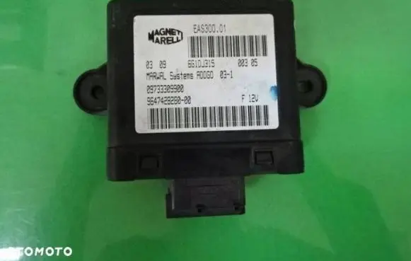 Peugeot 407 Fuel injection pump control unit/module 964742828000 09733309900 EAS30001