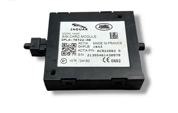 Jaguar F-Pace Phone control unit/module DPLA70722AB AC922082A 21355461430079