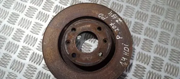Peugeot 207 Front brake disc